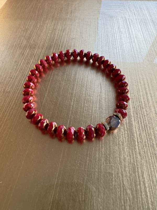 Vintage Scarlet Bracelet | Blue Monk