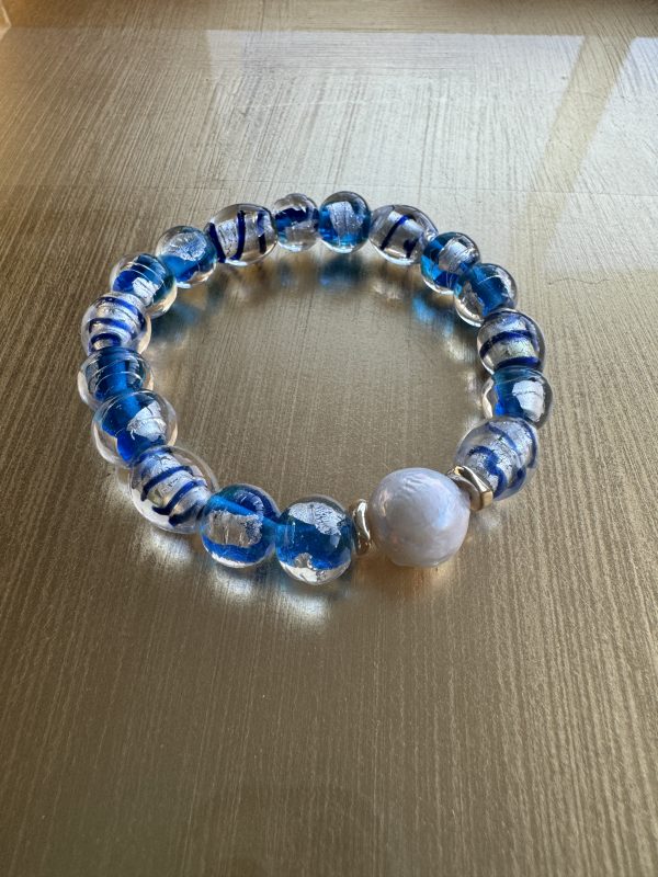 Silvery Moon Bracelet | Blue Monk